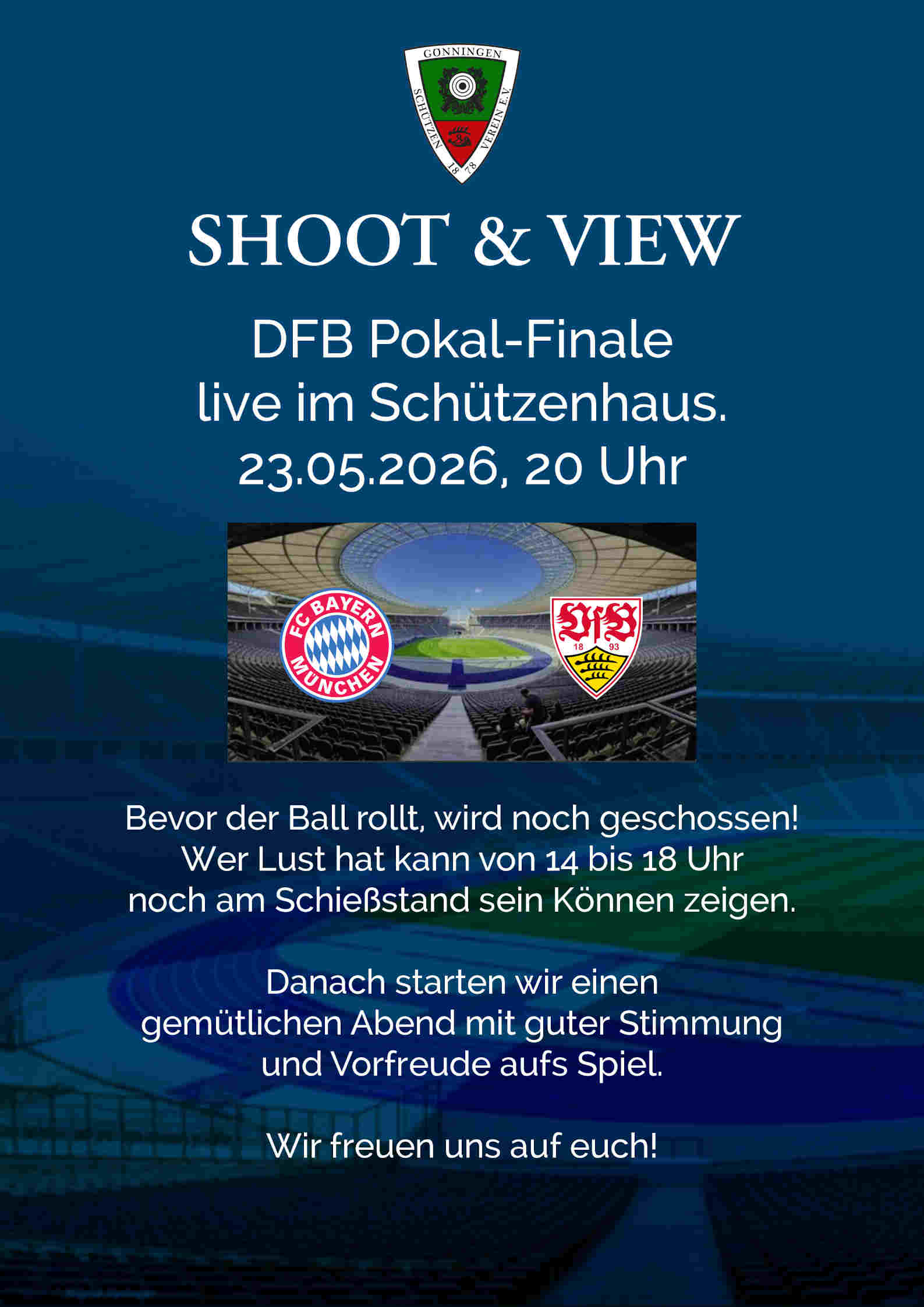 DFB Pokal-Finale Public Viewing 23.05.2026