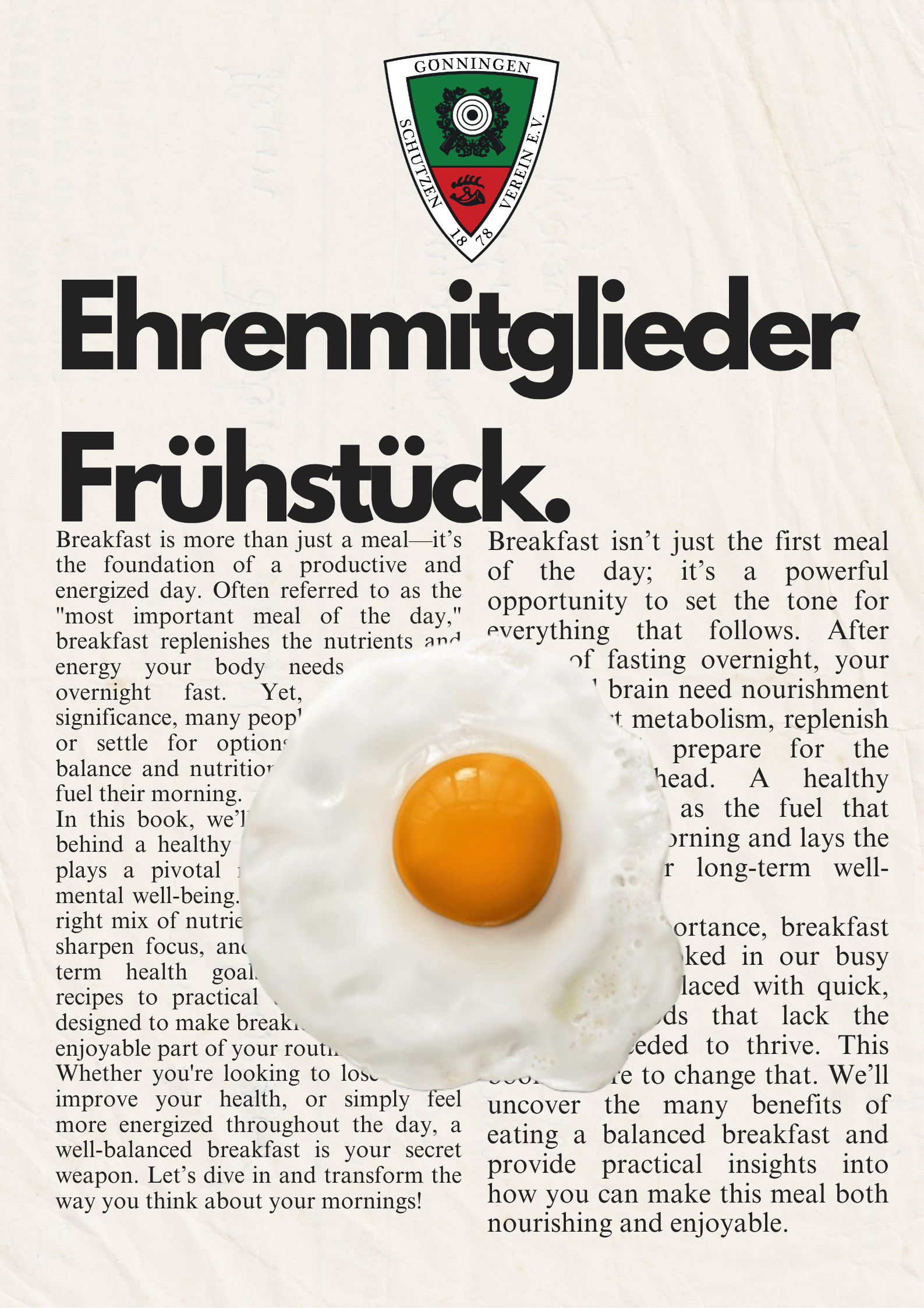 Ehrenmitgliederfrühstück