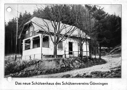 Diese Postkarte von 1931 zeigt das "neue" Schützenhaus